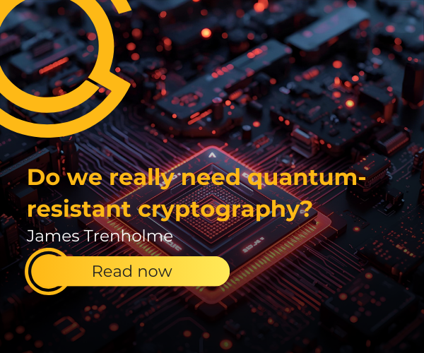 Do we really need quantum-resistant cryptography? 
